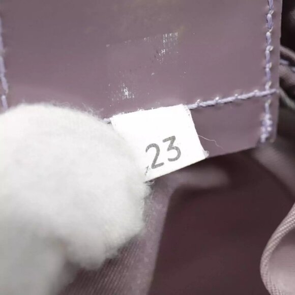 PRADA Pouch Nylon Purple Silver Auth 90239 - Picture 10 of 16